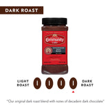 Community Coffee Signature Blend, Dark Roast Instant Coffee, 7 Ounce Jar (Pack of 4)