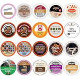 Perfect samplers Variety Pack Sampler, Assorted Single Serve Pods for Keurig K Cups Makers, 20 Count