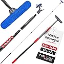 Tyroler Professional Window Squeegee with Extension Pole | Squeegee for Windows Cleaning | Outdoor Window Cleaner Tool, Windows Washing Kit