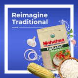 Mahatma Organic White Rice, 2lb Bag
