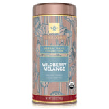 Teabloom Organic Herbal Tea, Wildberry Mélange Loose Leaf Tea, Berry Flavor Herbal Tea, USDA Organic Certified and Kosher Certified Fruit Tea Blend