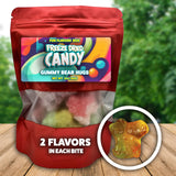 Fun Flavors Box Freeze Dried Candy Gummy Bear Hugs Crunch Treats, 2 oz