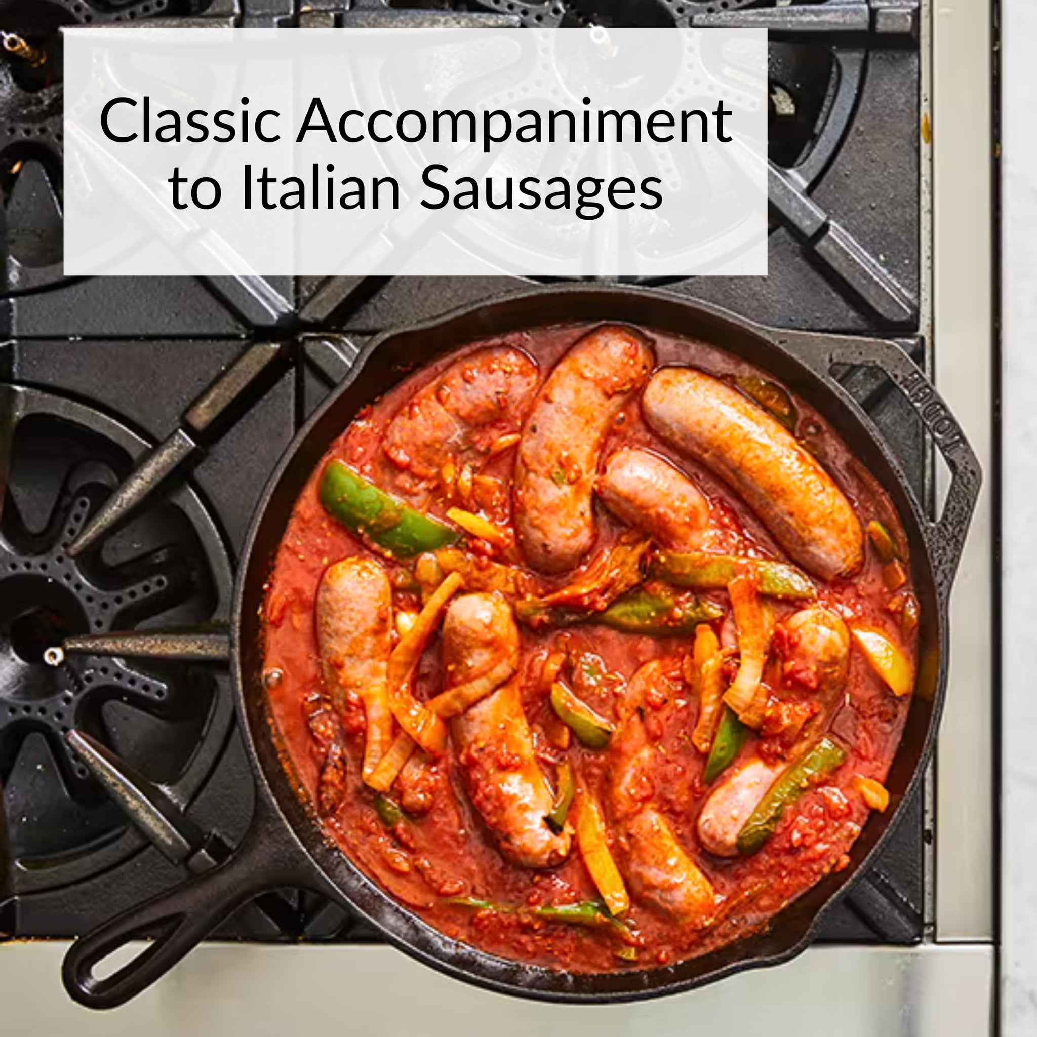 DeLallo Peppers & Sauce, Mild Homestyle Tomato Sauce with Chunky Bell Peppers, Made in Small Batches, Gourmet Ingredient for Italian Sausage, Pasta