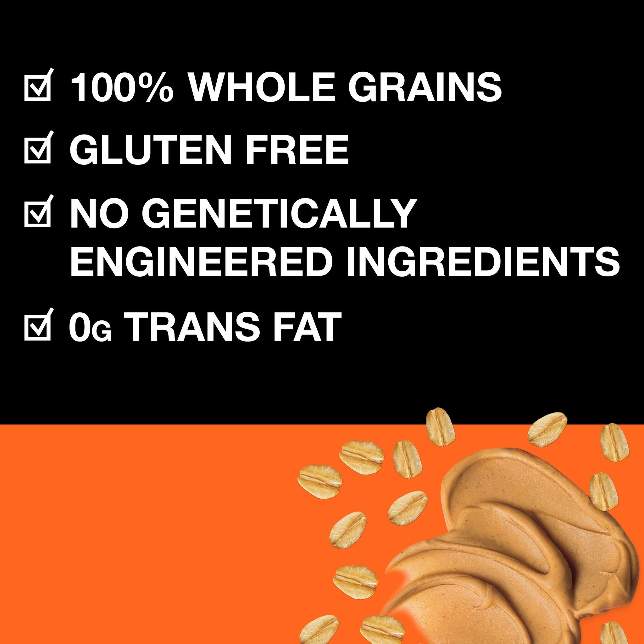 Kind Healthy Grains Granola, Peanut Butter Clusters, Gluten Free, Healthy Snack Mix, 10g Protein, 11oz, 6 Count