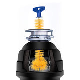 Mr. Scrappy Universal Garbage Disposal Brush, Sturdy Grip Handle, 11-Inches,Yellow