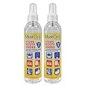 MustGo Spray Odor Eliminator - Controls, Removes and Prevents Damp, Musty Smells - 2 x 8 Ounces