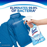 Lysol Antibacterial Laundry Refresher Spray, Fabric Sanitizing and Freshening Spray, For Sanitizing and Deodorizing Clothes, Crisp Linen, 1 Count, 22