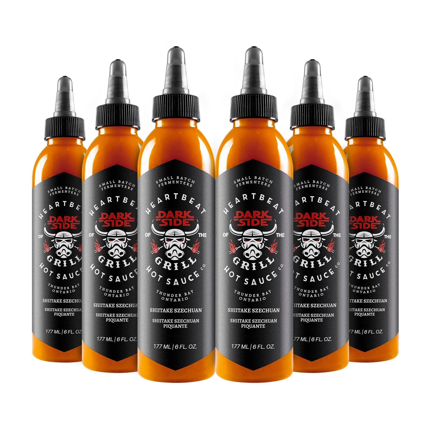 Heartbeat Hot Sauce Co. | Shiitake Szechuan, 6 oz. 6 pack