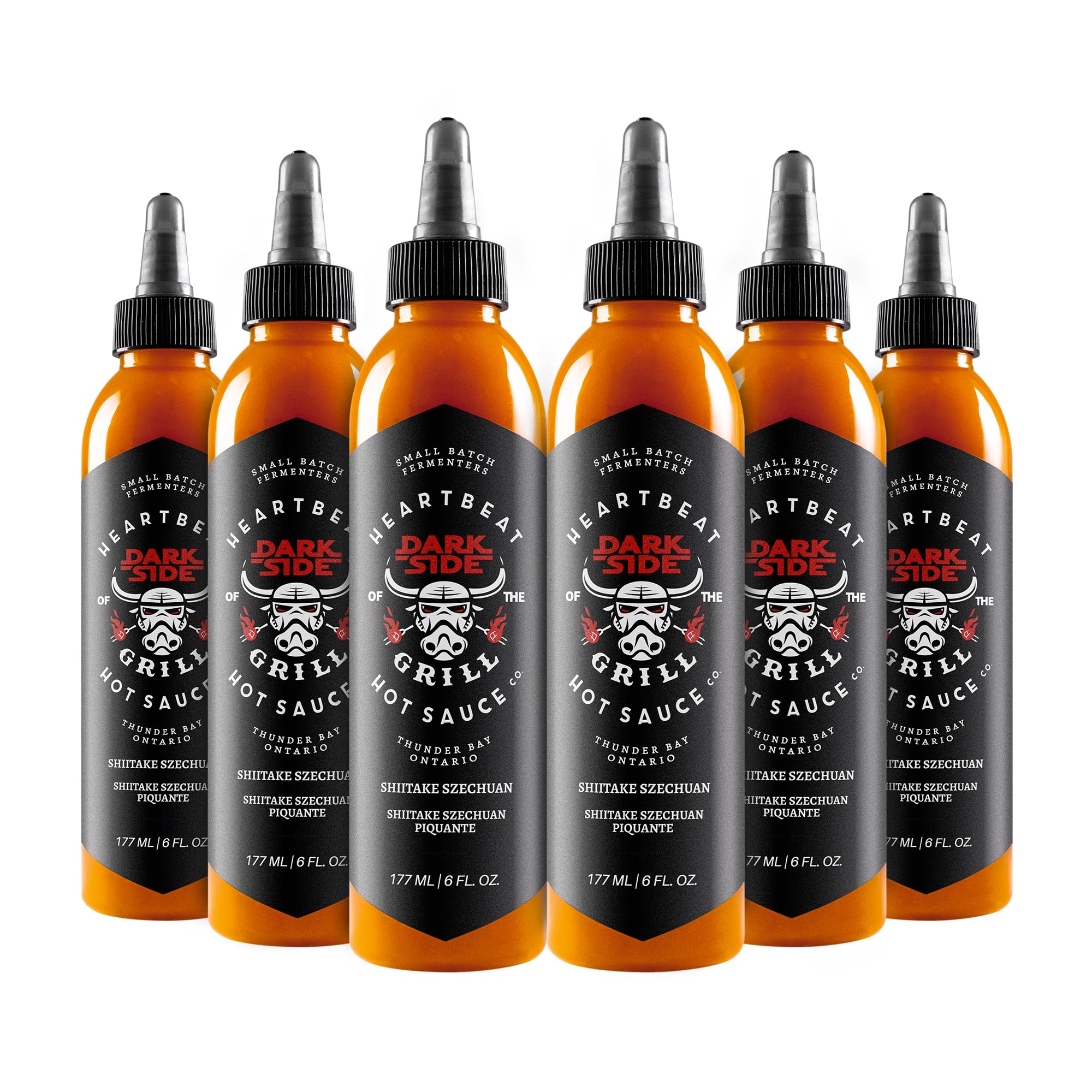Heartbeat Hot Sauce Co. | Shiitake Szechuan, 6 oz. 6 pack