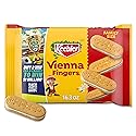 Keebler Vienna Fingers, Sandwich Cookies with Crème Filling, Family Size 16.3 oz