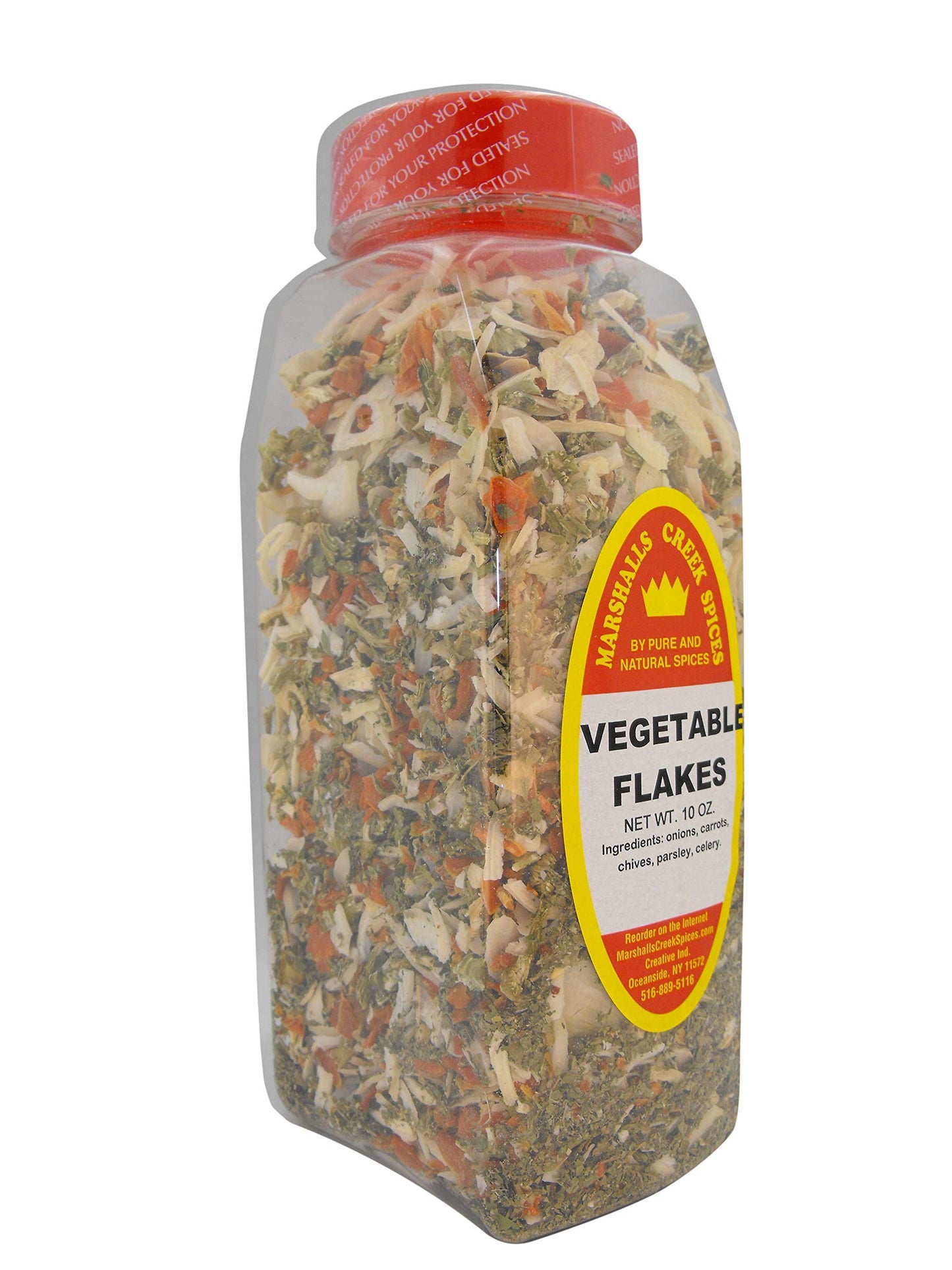 Marshalls Creek Spices XL (st28) VEGETABLE FLAKES 10 oz