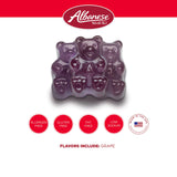 Albanese Candy, Grape Gummi Bears, 5-pound Bag