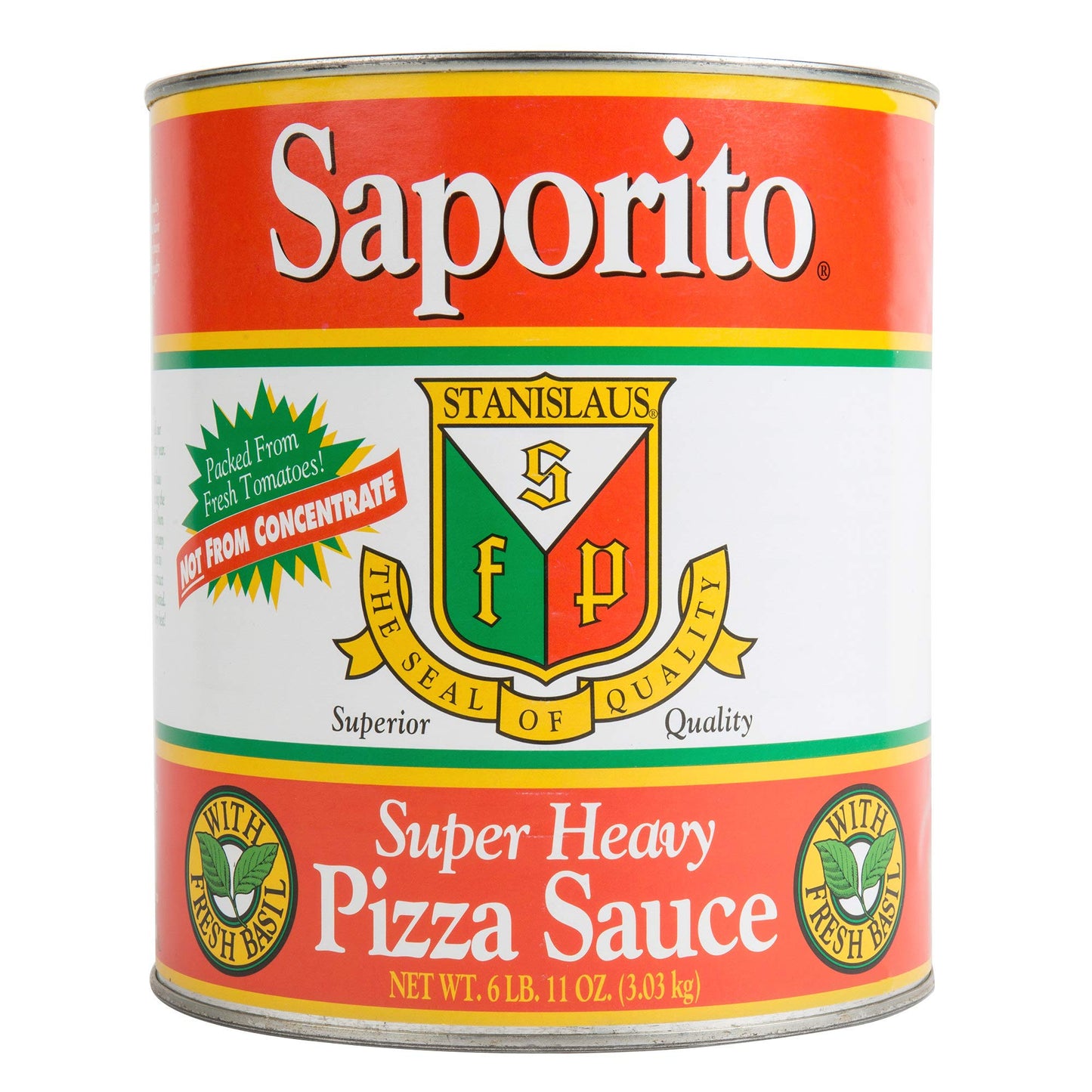 Saporito Pizza Sauce #10, Pack of 6