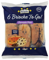 Brioche Pasquier - Chocolate Chip Pitch French Brioche Rolls, 7.9oz (225g)