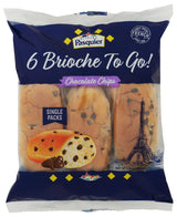 Brioche Pasquier - Chocolate Chip Pitch French Brioche Rolls, 7.9oz (225g)