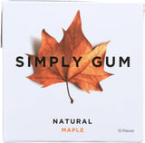 Simply Gum, Smplgm Maple 15 Count