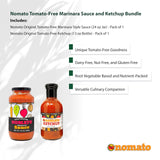 Nomato Bundle Pack Nomato- The Original Tomato Free Marinara Pasta Sauce (24 oz jar) + Nomato - The original all-natural tomato-free ketchup (12 oz