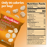 Drizzilicious Mini Rice Cakes Variety Pack - Rice Crisps, Healthy Snack for Adults and Kids, Flavored Rice Cakes, Vegan, Gluten Free, Allergen Free