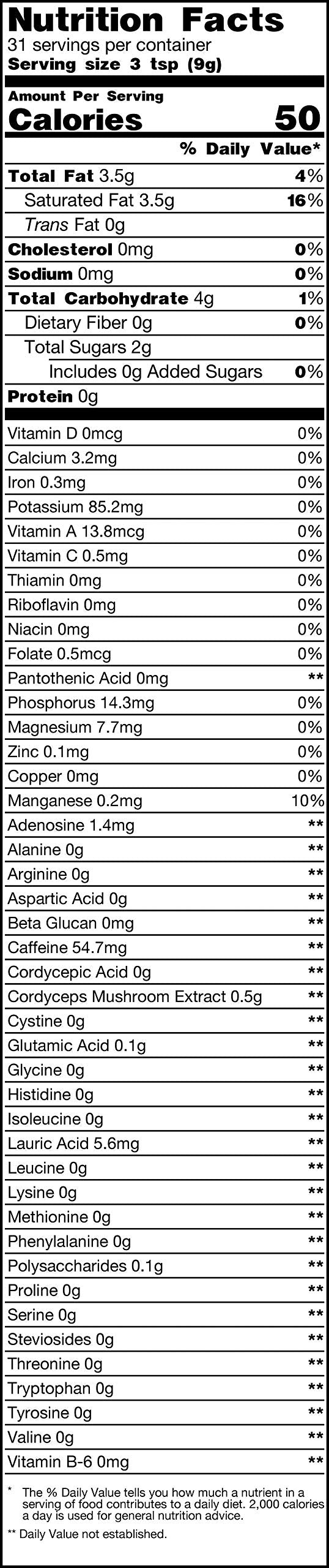 Lean Factor: Organic Energizing Mushroom Coffee - (10 oz) Bag of Premium and Nutrient-Packed Coffee With Lion’s Mane, Cordyceps & Chaga - Lightly