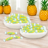 Pineapple Tootsie Roll Frooties Chewy Tropical Candy with Fresh Sweet & Juicy Flavor 85+ Pieces Individually Wrapped in Resealable Assortit Bag, 1.5