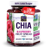 World of Chia Premium Chia Seeds Jam - Raspberry Jams and Preserves - All Natural, Plant Based Chia Jam, Gluten Free, Omega 3, Made in USA, Non GMO