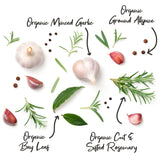 The Spice Lab Complete Organic Spices and Seasonings Set - 30 Jar Spice Kit Variety Pack - Complete Starter Spice Set Great BBQ, Grilling and Spice