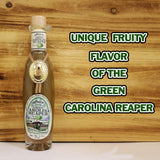 Carolina Reaper Sauce, Pure Hot Sauce, Green Carolina Reaper Hot Sauce, 3.75oz (Green Carolina Reaper Pepper)