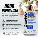Captodor Premium Laundry Detergent, - Nordic Breeze Scent, Ultra-Concentrated Formula, Eliminates Tough Odors and Dirt, Phosphate-Free, Biodegradable