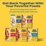 Feel Good Foods Potstickers Pork - Frozen Gluten Free Potstickers, Umami Tamari Dipping Sauce, Appetizers & Snacks, 10oz