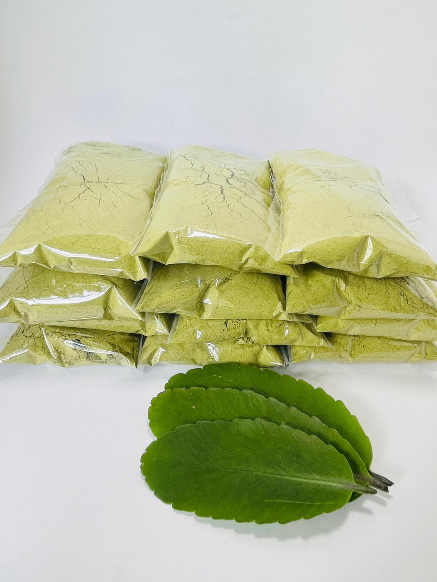 Organic Kalanchoe pinnata Leaves Powder 100g (Bryophyllum Pinnatum), Miracle leaf air plants Herbal Powder - Ceylonwood Herbals