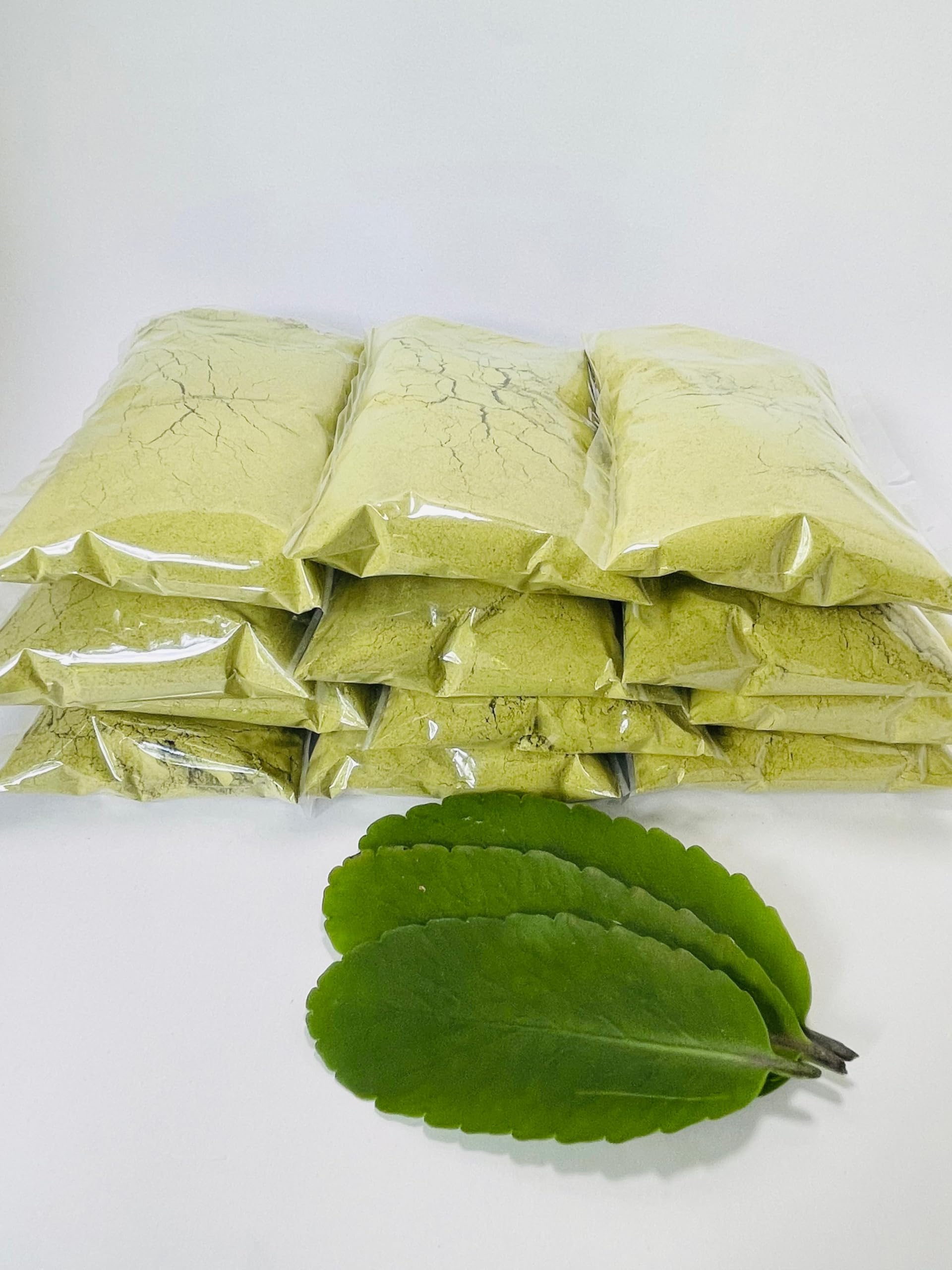 Organic Kalanchoe pinnata Leaves Powder 100g (Bryophyllum Pinnatum), Miracle leaf air plants Herbal Powder - Ceylonwood Herbals