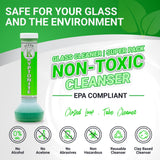 KLEAR Kryptonite Multipurpose Glass Cleaner |Powerful Cleaning 5-1 Combo | Glass Friendly & Alcohol-Free Glass Cleaner| Coat, Relax, Rinse| 9 oz (Pack