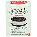 Jenis Splendid Ice Creams Mint Chocolate Truffle Frozen Dessert Sandwich 3 Count, 10.5 FZ