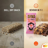 Taos Bakes Bar Pinon Coffee Dark Chocolate - 1.8 oz Granola Bar - Pack of 4 - Chocolate Granola Bars for On the Go - Kids Granola Bars and Bars Kids