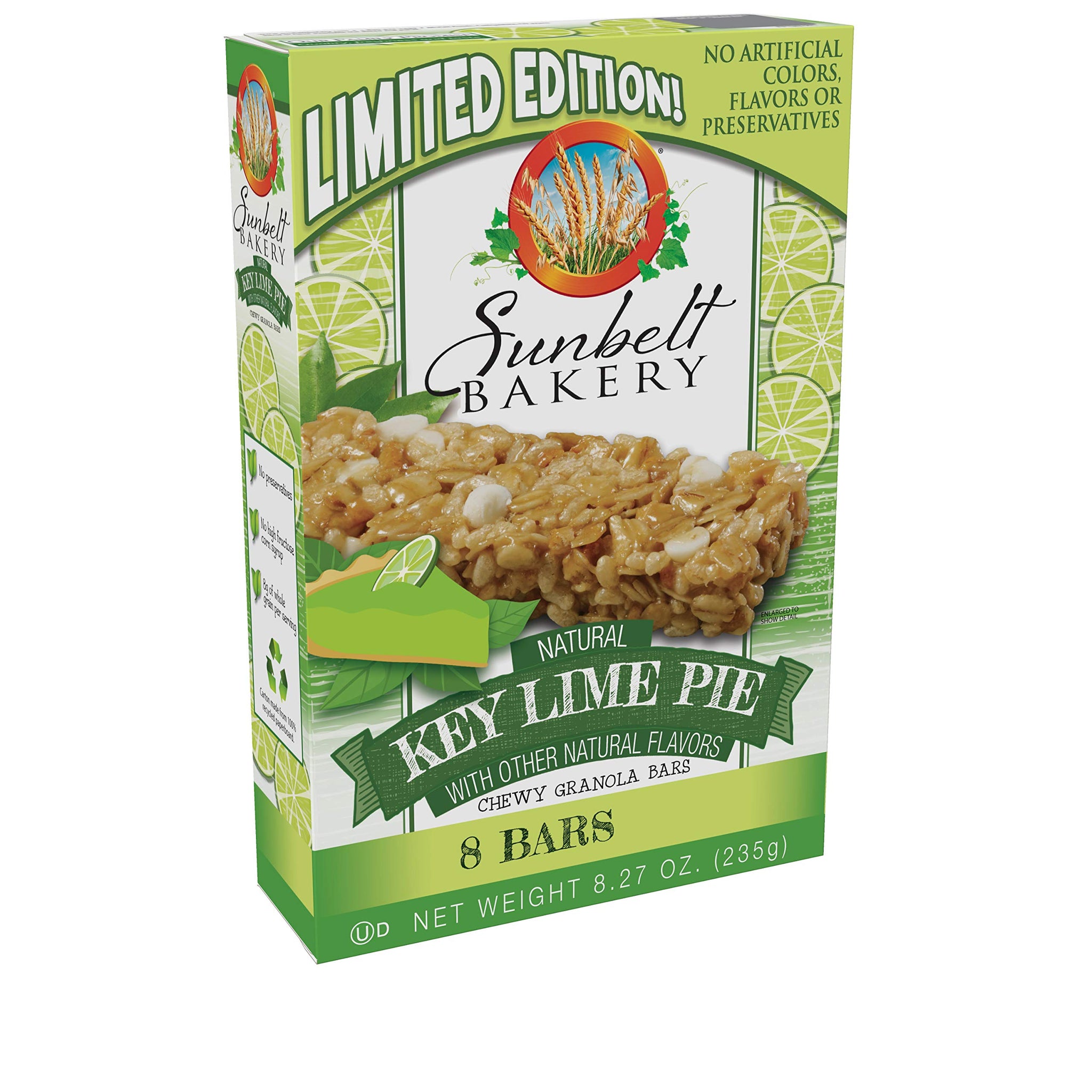 Sunbelt Bakery Key Pie Chewy Granola Bars 32 Lime, 4 Count