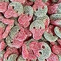 1 Pound Sour Swedish Skull Candy - Vegan Gummies - Imported From Sweden - Packaged by The Penny Candy Store (Sour Watermelon)