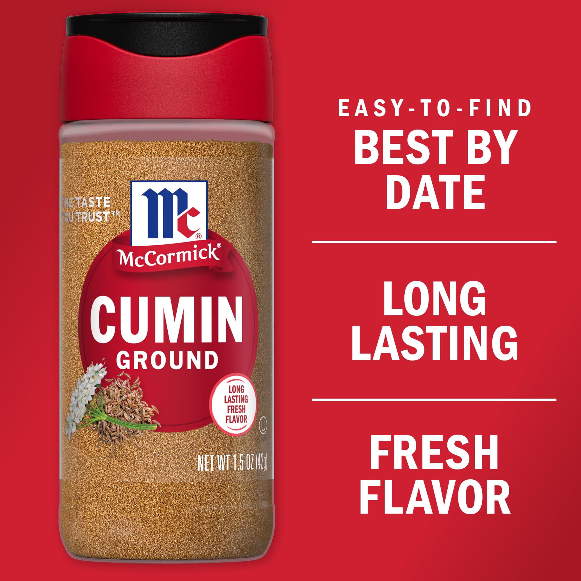 McCormick Ground Cumin, 1.5 Oz