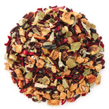 Teabloom Organic Herbal Tea, Wildberry Mélange Loose Leaf Tea, Berry Flavor Herbal Tea, USDA Organic Certified and Kosher Certified Fruit Tea Blend