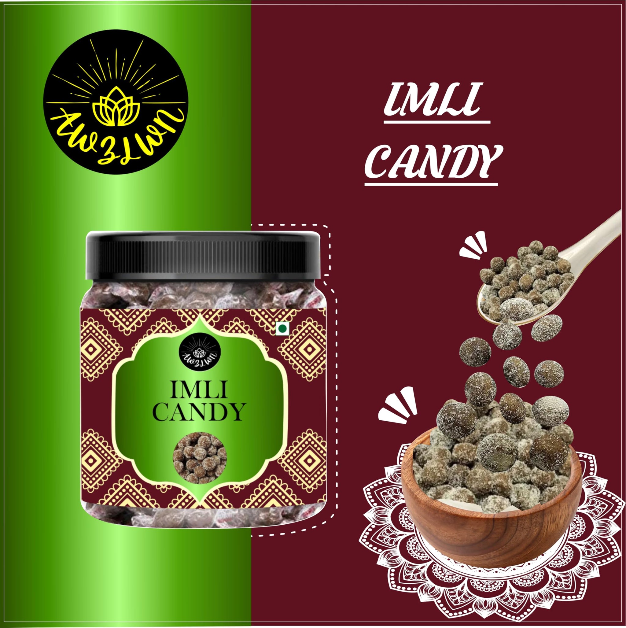 AWZLWN Natural Imli Candy 7.05 OZ (200 GM) | Set oF 1 | AWZLWN