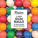 Gumballs 1 Inch - 3 Pound Bag - Gum Balls For Gumball Machine - Gumballs Bulk - Gum Ball Machine Refill - Assorted Fruit Flavor - Bubble Gum