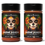 Spnglish Asadro Carne Asada Seasoning 8 Oz (2 Pack) Mexican Seasoning Blend for Steak Chicken Pork Fish BBQ Citrus Garlic Chili Spice Rub