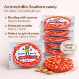 Goodart's 6-Pack Toffee Peanuts 2.25 Oz - Toffee Nuts, Sweet Nuts, Peanut Patties, Peanut Butter Bars Candy, Salted Nut Roll Candy Bars - Delicious