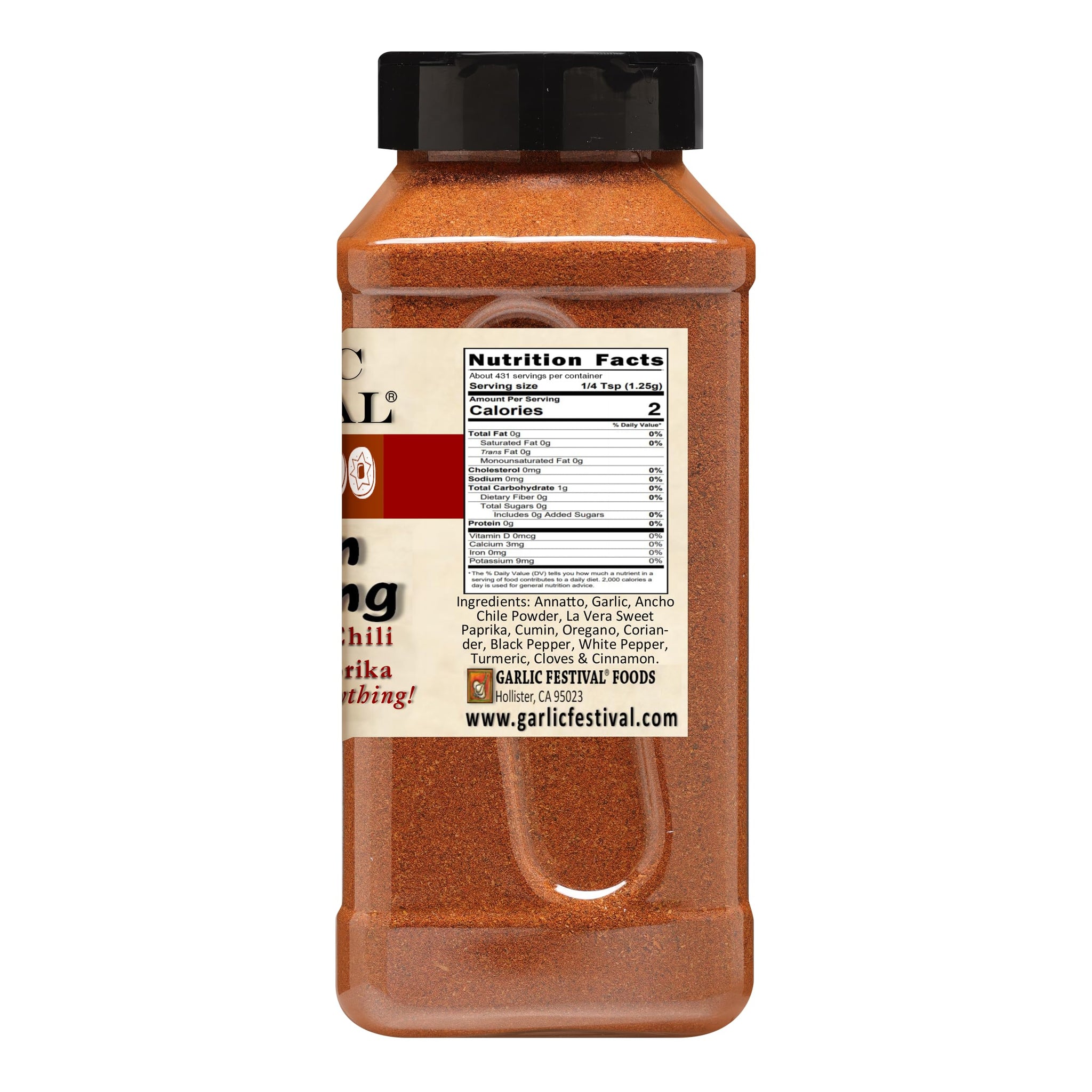 Garlic Festival Pollo Asado Seasoning Grande Net Wt. 1 lb. 3 oz.