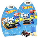 Hot Wheel Themed Finders Keepers Set, Assorted Hard Candies and Car Figurine Inside, 1.76 Ounces (Pack of 2)