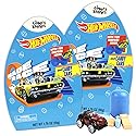 Hot Wheel Themed Finders Keepers Set, Assorted Hard Candies and Car Figurine Inside, 1.76 Ounces (Pack of 2)