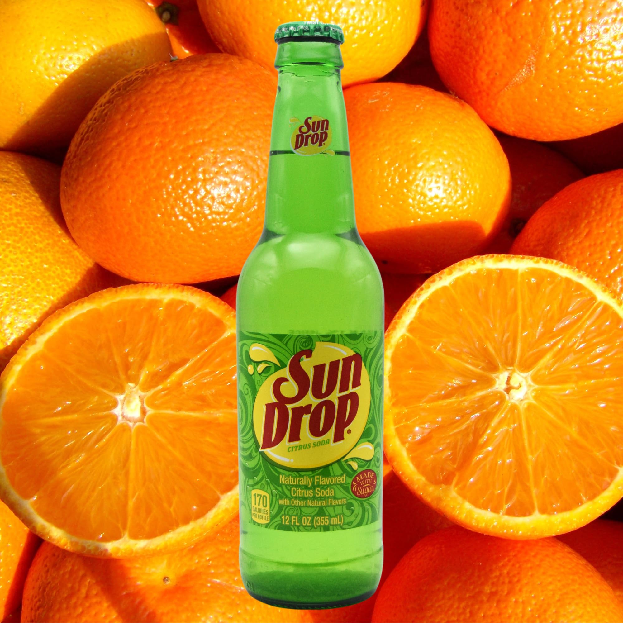 Sundrop Soda, 12 Ounce (6 Glass Bottles)