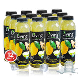 O2 Living Juice Cold Pressed Drink - Fresh Start Organic Juice Pack - No Added Sugars or Water, Naturally Sweetened from Fruits, Rich in Nutrients
