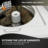 DEAD DOWN WIND Unscented Laundry Detergent (40 Oz) - Scent Eliminating Liquid Detergent for Clothing and Gear - Durable Hunting Scent Eliminators