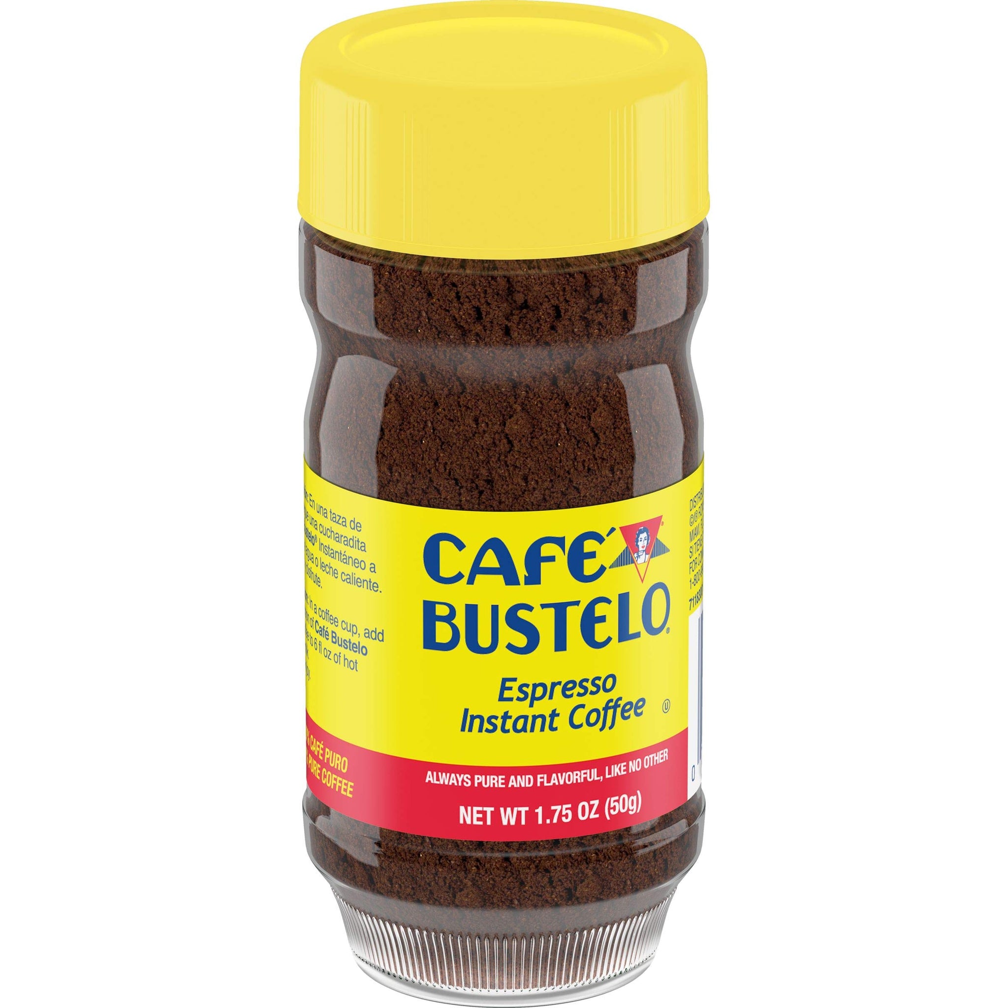 Café Bustelo Espresso Style Dark Roast Instant Coffee, 1.75 Ounces