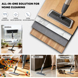 Spray Mop for Floor Cleaning with 360° Rotation - Multi-Surface Floor Cleaner for Wet/Dry Mopping Lightweight Handle for Kitchen Bathroom